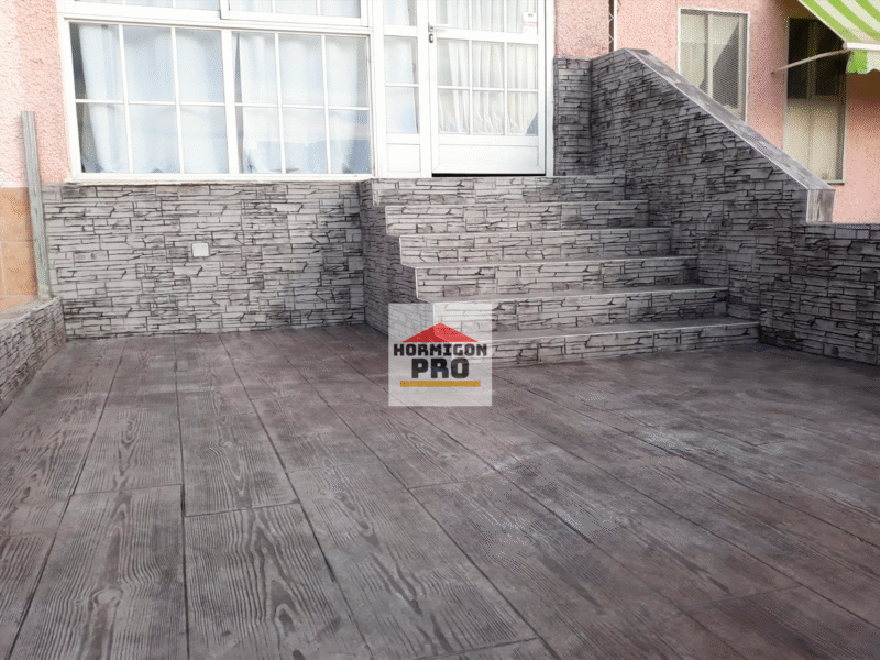 Beton amprentat în Spania - Hormigon Pro