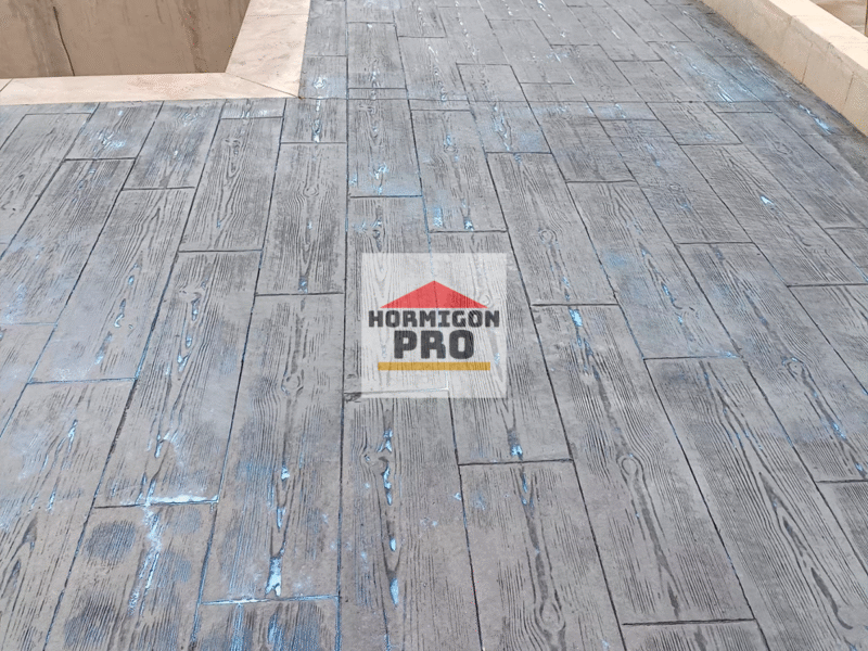 Beton amprentat în Spania - Hormigon Pro