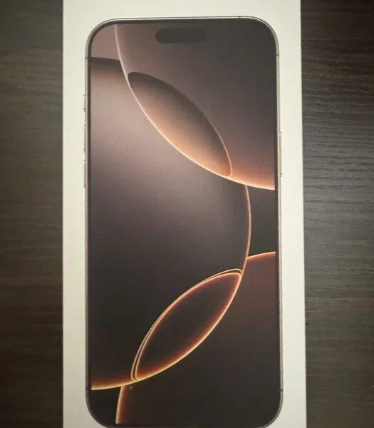 iPhone 16 Pro Max 256GB – Desert Titanium – Nou, Sigilat, Neverlocked
